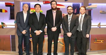 Capstone projects focus on analytics, matching, procurement, biometrics, and contact management