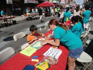 Volunteering at the Chinatown Moon Festival