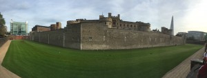 Our first site visited on the trip, the Tower of London.