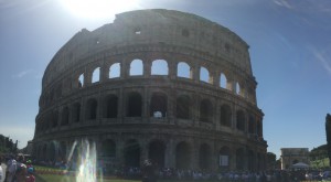 The Colosseum.