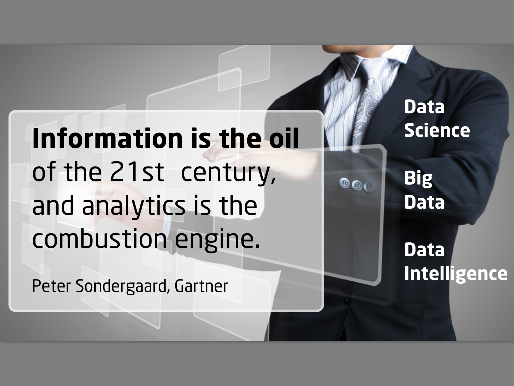 Information is the oil