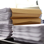 paper stack photo
