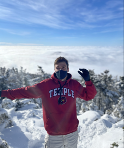 Me on top of Mount Killington, Vermont