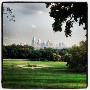 Fairmount Philly Skyline